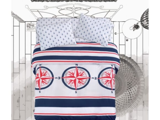 Makis Tselios Home Σετ Κουβερλί King Size 240x250cm Compass