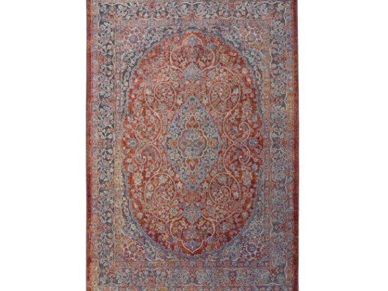 Πατάκι Boutique Art 9812 0.64x2.30 Εμπριμέ,Κόκκινο   Beauty Home