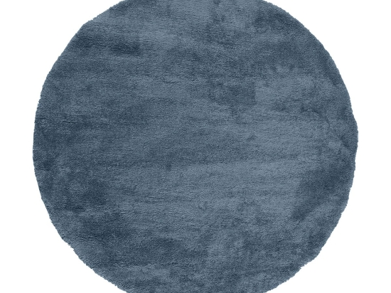 Ροτόντα 133x133 Fluffie Art 9611 D. Blue Μπλε       Beauty Home