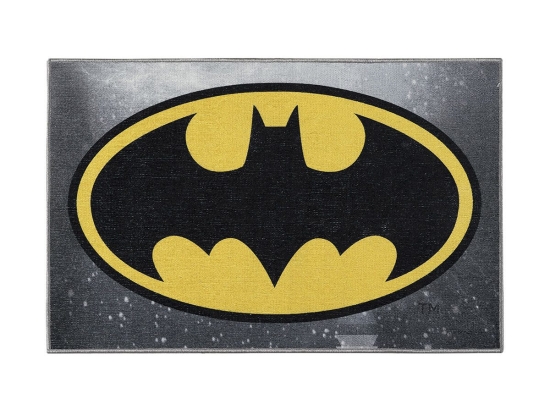 Beauty Home Πατάκι Art 6184 Batman 55x85 Γκρι