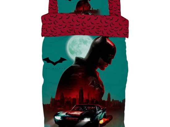 Beauty Home Σετ σεντόνια μονά Art 6185 The Batman 165x250 Εμπριμέ
