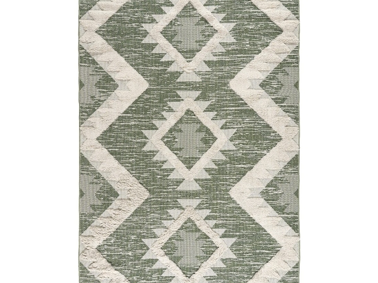 Πατάκι βαμβακερό Morocotton 9237 75x150 Πράσινο   Beauty Home