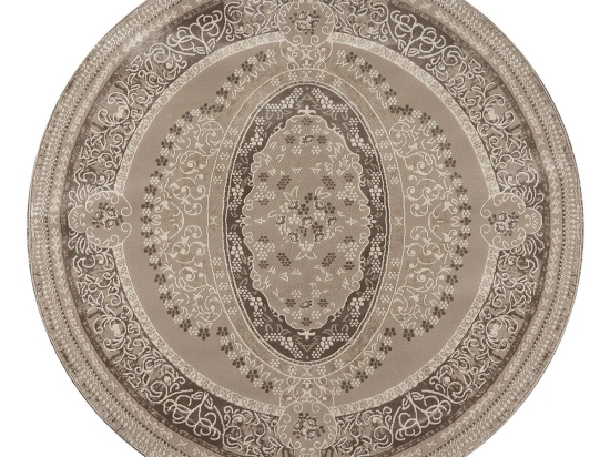 Ροτόντα 200x200 Prestige Art 9320 Beige Brown - Μπεζ Καφέ       Beauty Home