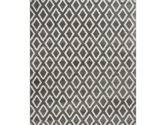 Beauty Home Χαλί Vibe Art 9576 133x190 Grey White Γκρι Λευκό