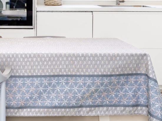 Beauty Home Τραπεζομάντηλο Mint Art 8487 Εμπριμέ 140x220