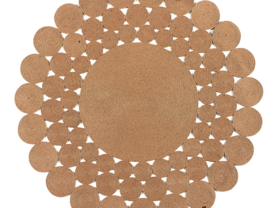Beauty Home Ροτόντα από Γιούτα Natural Jute Art 9135 150x150 Μπέζ