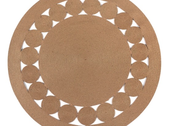 Beauty Home Ροτόντα από Γιούτα Natural Jute Art 9136 150x150 Μπέζ