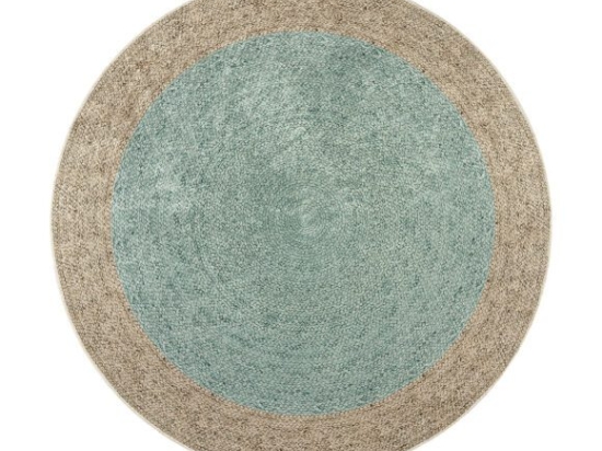 Ροτόντα 150x150 Jute Art 9131 Μπεζ,Βεραμάν   Beauty Home