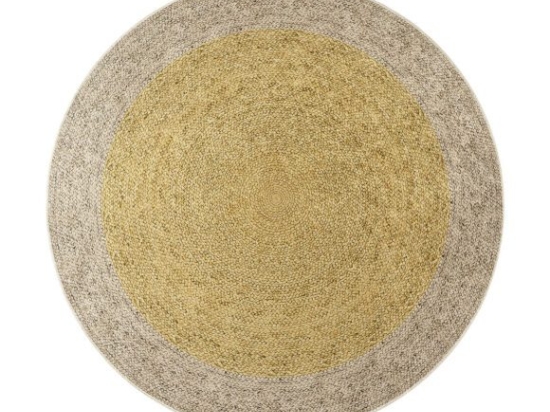 Ροτόντα 150x150 Jute Art 9131 Μπεζ,Κίτρινο   Beauty Home