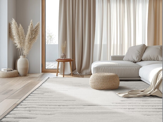 Beauty Home Χαλί Cozy Art 9637 Εκρού 200x290