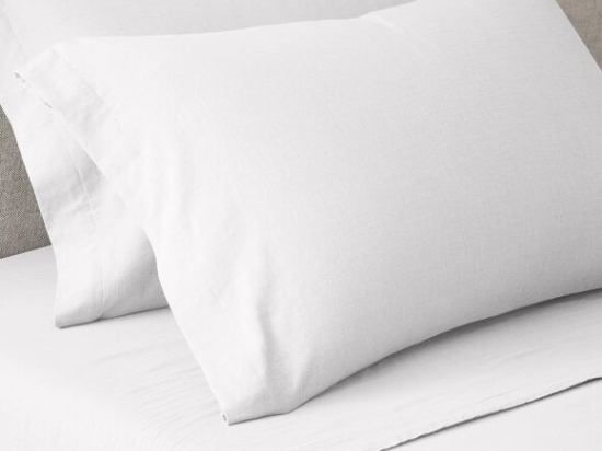 Makis Tselios Home Rihanna Σετ Μαξιλαροθήκες Simple 50X70 White