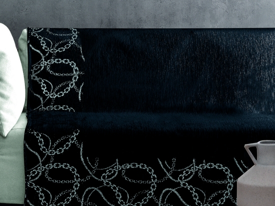 Makis Tselios Home Διθέσιο Ριχτάρι Cadena 180x250cm 4 Black