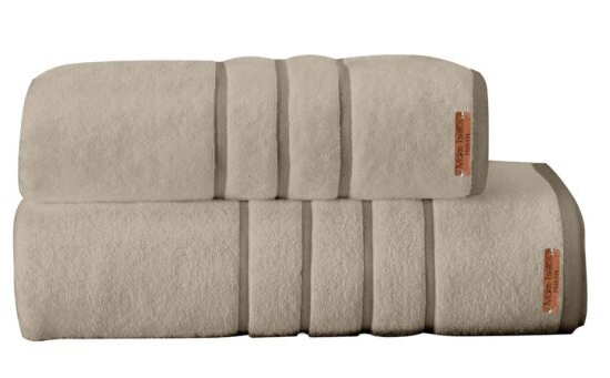 Makis Tselios Home Πετσέτα Προσώπου Prive 50x90εκ. Papyrus Βάρους 600gr/m²