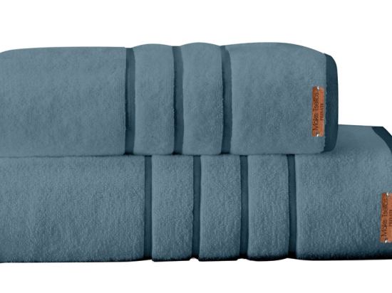 Makis Tselios Home Πετσέτα Προσώπου Prive 50x90εκ. Air Blue Βάρους 600gr/m²
