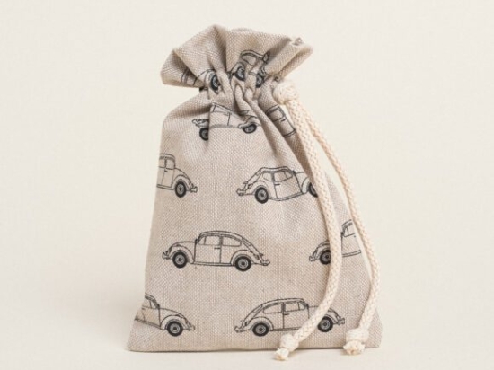 Beauty Home ΠΟΥΓΚΙ ΜΕ ΚΟΡΔΟΝΙ 12 x 17 cm  ΚΛΑΣΣΙΚΟ VW BEETLE