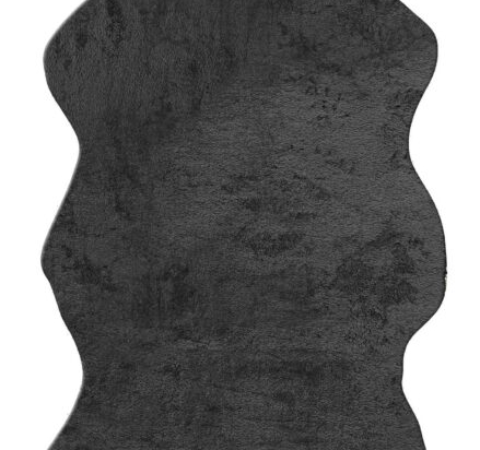 Χαλί FEATHERY BLACK ANIMAL 80-x-150-εκ
