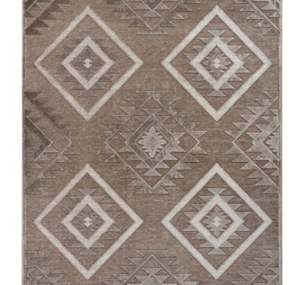 Χαλί CRYSTALLINI BEIGE σετ-κρεβατοκάμαρας-67-x-140-2-67-x-230-εκ