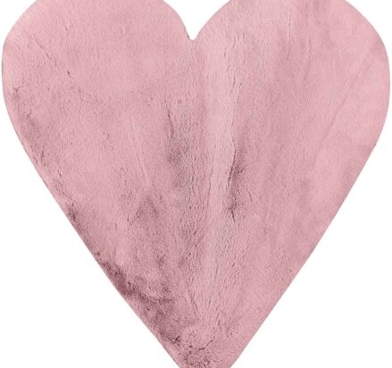 Παιδικό Χαλί SMOOTH PINK HEART 120-x-120-εκ