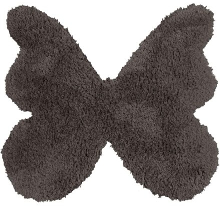 Παιδικό Χαλί ANTHRACITE SHADE BUTTERFLY 120-x-120-εκ