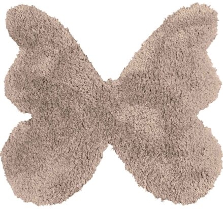 Παιδικό Χαλί BROWN SHADE BUTTERFLY 160-x-160-εκ