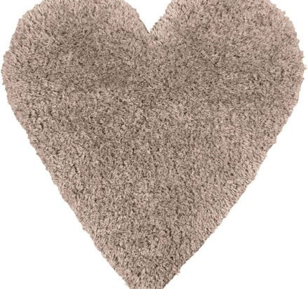 Παιδικό Χαλί BROWN SHADE HEART 160-x-160-εκ