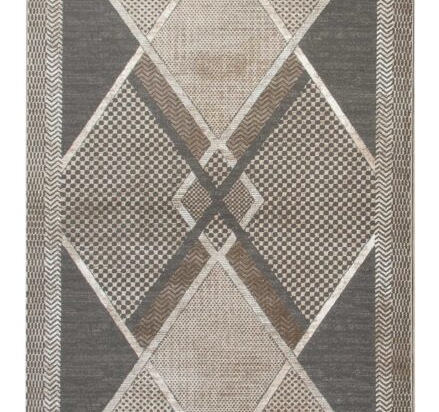 Χαλί LOZENGE GREY 200-x-290-εκ