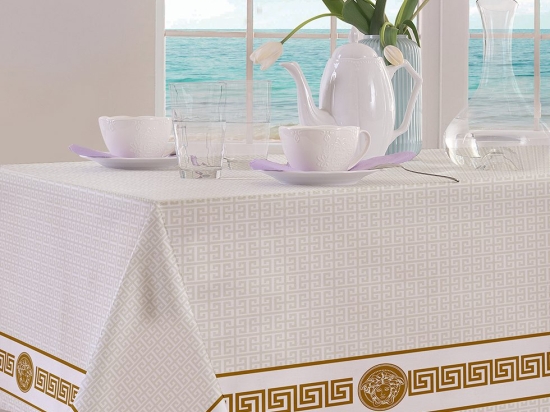 Makis Tselios Home Τραπεζομάντηλο Key Gold 160x260