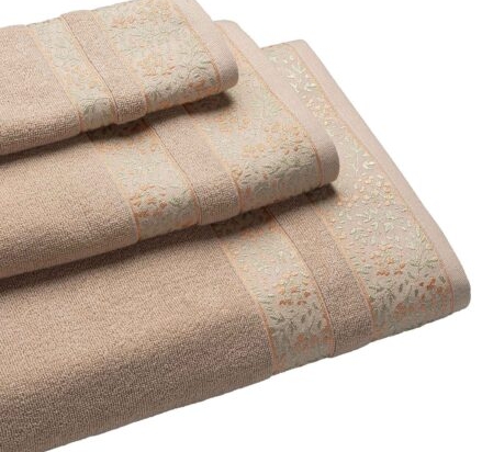 Πετσέτα BLOOM BEIGE πετσέτα-μπάνιου-80-x-150-εκ