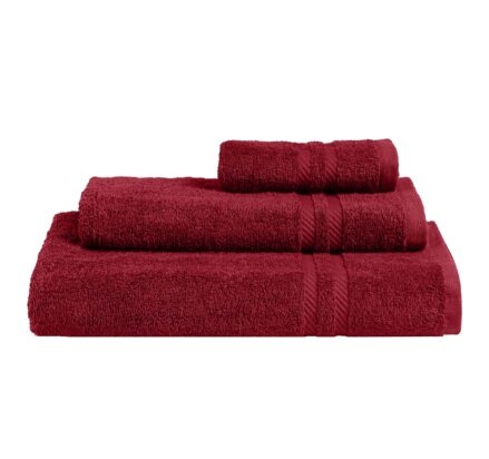 Πετσέτα AVELA BURGUNDY πετσέτα-προσώπου-50-x-90-εκ