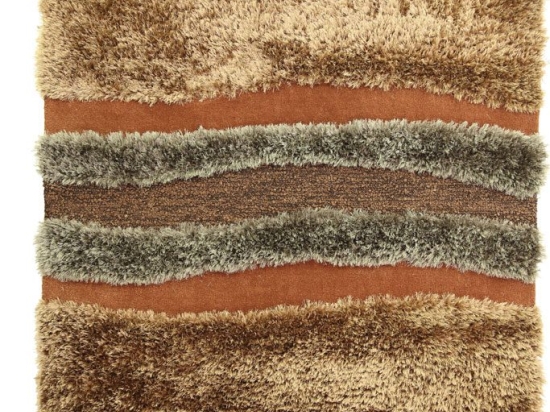 Royal  White Tie Modern Designers Rug 003 Brown 190 x 240
