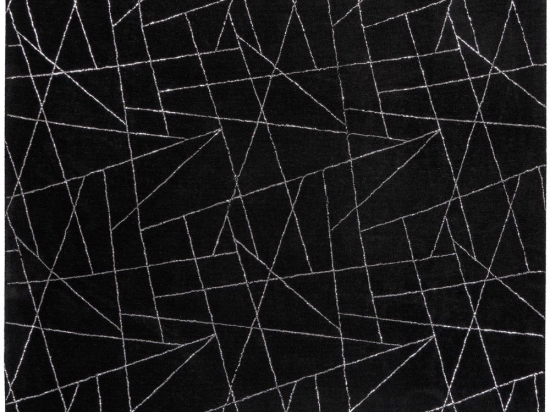 Χαλί Bijou 125 Black-Silver Me Gusta 200X290cm