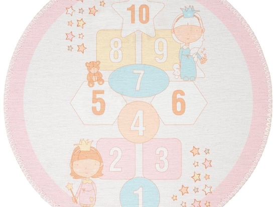 Χαλί Παιδικό Playground 100 Round Rose Arte Espina 160X160 Round