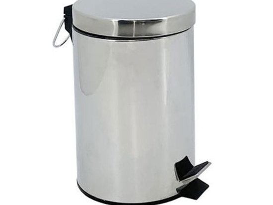 Κάδος Απορριμμάτων Ανοξείδωτος 5lt 6873-05 Ankor Μέταλλο