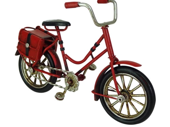 Διακοσμητικό Ποδήλατο 796175 16x5x10cm Red Ankor Μέταλλο
