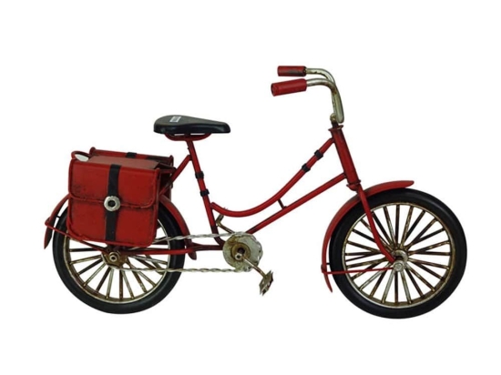 Διακοσμητικό Ποδήλατο 796274 23x7,5x13,5cm Red Ankor Μέταλλο