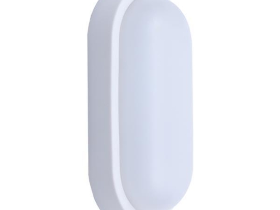 ΦΩΤΙΣΤΙΚΟ ΤΟΙΧΟΥ ΟΒΑΛ LED 12W 205x105x54 4000K IP54 ΛΕΥΚΟ EUROLAMP 145-20012