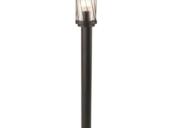 ΚΟΛΩΝΑΚΙ ΔΑΠΕΔΟΥ ΠΛΕΓΜΑ ΜΕΤΑΛΛΙΚΟ E27 95x95x500 IP44 ΜΑΥΡΟ EUROLAMP 145-20604
