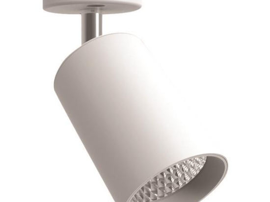 ΦΩΤΙΣΤΙΚΟ ΚΙΝΗΤΟ ΟΡΟΦΗΣ ΚΥΛΙΝΔΡΟΣ LED 10W 4000K ΛΕΥΚΟ EUROLAMP 145-25200