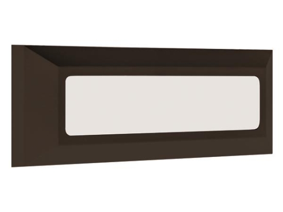 ΦΩΤΙΣΤΙΚΟ ΤΟΙΧΟΥ SLIM LED 3W IP65 230V 230X80 ΜΑΥΡΟ EUROLAMP 145-52001