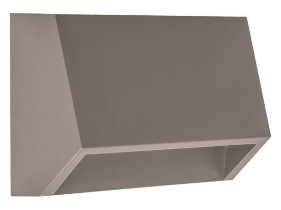 ΦΩΤΙΣΤΙΚΟ ΤΟΙΧΟΥ SLIM LED 3W IP65 230V 160X70 ΓΚΡΙ EUROLAMP 145-52012