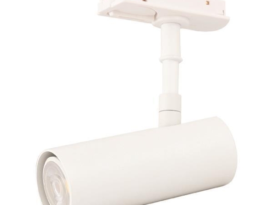 ΣΠΟΤ ΡΑΓΑΣ 2 ΓΡΑΜΜΩΝ GU10 Φ42x110mm ΛΕΥΚΟ EUROLAMP 145-55054