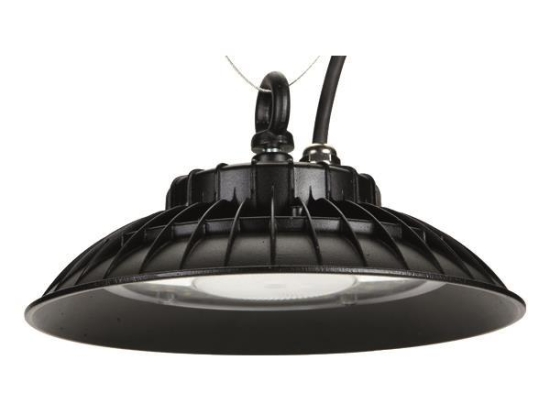 ΚΑΜΠΑΝΑ LED SMD UFO ΜΑΥΡΗ 150W 6500K 120° PLUS 145-67106 | EUROLAMP