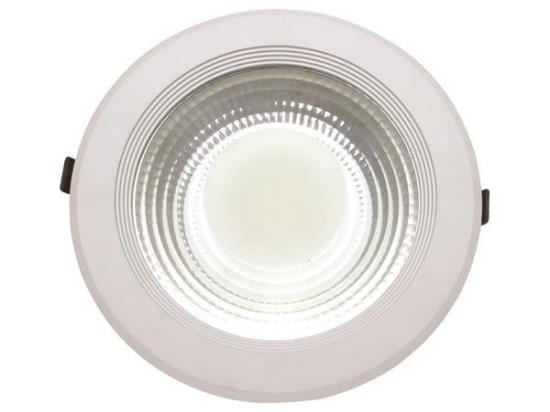 ΦΩΤΙΣΤΙΚΟ ΧΩΝΕΥΤΟ LED COB  Φ220 30W 6500K ΛΕΥΚΟ PLUS 145-68201 | EUROLAMP
