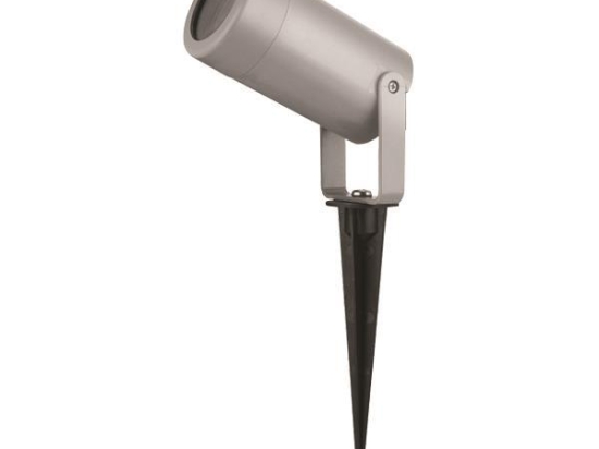 ΣΠOT KHΠOY ΠΛΑΣΤΙΚΟ ΜΕ ΚΑΡΦΙ GU10 IP65 230V ΓΚΡΙ EUROLAMP 145-82022