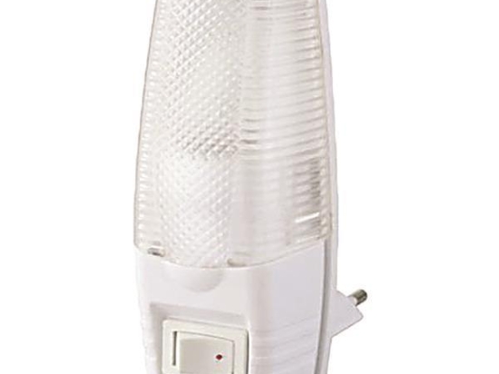 ΦΩΤΑΚΙ NYKTOΣ ΜΕ ΔΙΑΚΟΠΤΗ ΛΕΥΚΟ E14 MAX 5W - EUROLAMP