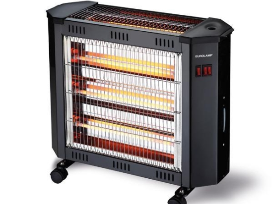 ΘΕΡΜΑΣΤΡΑ ΧΑΛΑΖΙΑ 2400W ΜΑΥΡΗ ΜΕ ΑΝΕΜΙΣΤΗΡΑ & ΥΓΡΑΝΤΗΡΑ 147-29152 | EUROLAMP