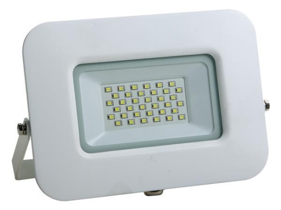 ΠΡΟΒΟΛΕΑΣ LED 30W SMD ΒΑΣΗ 360° ΛΕΥΚΟΣ IP65 4000K PLUS | EUROLAMP