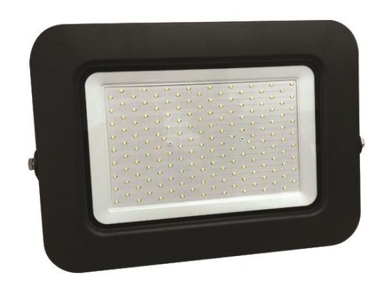 ΠΡΟΒΟΛΕΑΣ LED 150W SMD ΒΑΣΗ 360° ΜΑΥΡΟΣ IP65 6500K PLUS |EUROLAMP