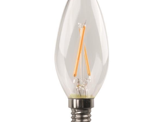 ΛΑΜΠΑ LED ΚΕΡΙ CROSSED FILAMENT 2.5W E14 2700K 220-240V 147-78130 | EUROLAMP