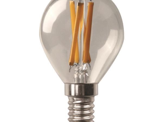 ΛΑΜΠΑ LED ΣΦΑΙΡΙΚΗ CROSSED FILAMENT 6.5W E14 3000K 220-240V 147-78222 | EUROLAMP